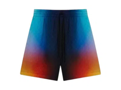 Pre-owned Casablanca Men's  Drawstring Silk Shorts In Gradient