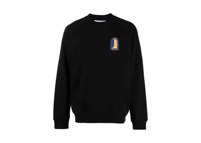Pre-owned Casablanca Men's  L'arche De Nuit Sweatshirt In Black