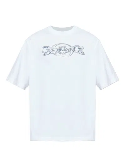 CASABLANCA CASABLANCA MEN CASABLANCA OVERSIZE 3D PRINT T-SHIRT