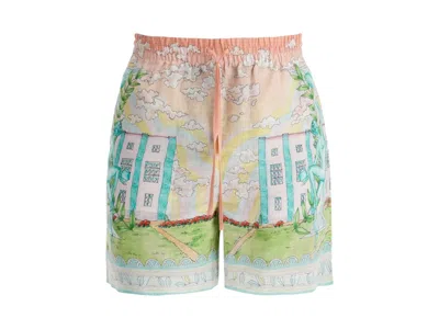 Pre-owned Casablanca Men's  Vase Shorts In Multi