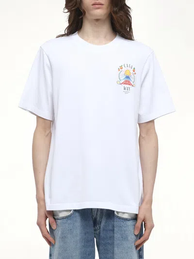 CASABLANCA MEN'S CASAWAY MOUNTAIN T-SHIRT