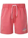 Casablanca Printed Sweatshorts Elastic Waistband In Red
