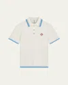 Casablanca Boucle Polo In White