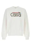 Casablanca Cotton Crew Neck Sweatshirt With Graphic Print