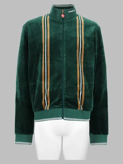 Casablanca Men's Cotton-blend Sports Jacket In Green