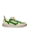 Casablanca Men's Court Green Fade Sneaker In Nude