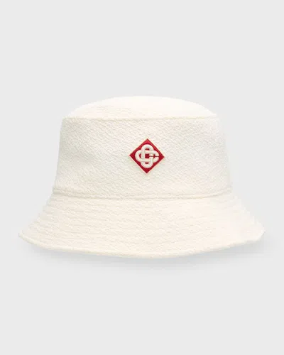 CASABLANCA MEN'S DIAMOND LOGO BUCKET HAT