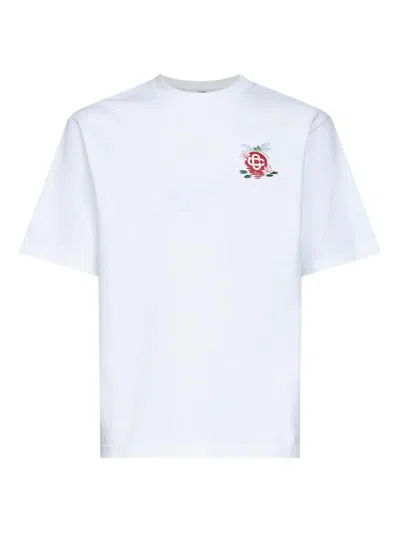 CASABLANCA CASABLANCA MEN "DRAGONFLY FLORAL" PRINTED OVERSIZED T-SHIRT