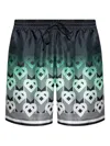Casablanca Geometric Patterned Knee Length Shorts In Multi