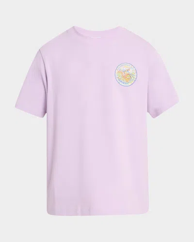 CASABLANCA MEN'S FOUR ELEMENTS T-SHIRT