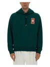 Casablanca Men's Gothic Stacked Logo Sweatshirt