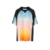 Casablanca Gradient Football Mesh T-shirt