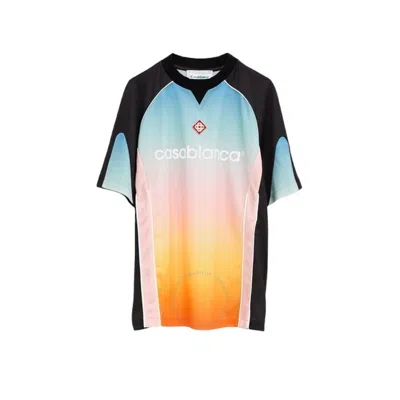 CASABLANCA CASABLANCA MEN'S GRADIENT FOOTBALL SHIRT