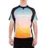 Casablanca Gradient Football Mesh T-shirt In Multi