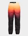 Casablanca Ombré-print Padded Trousers In Multi