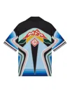 Casablanca Men Graphic Mountain Print Shirt In Multi