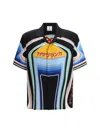 Casablanca Short Sleeve Cuban Collar Shirt In Multi