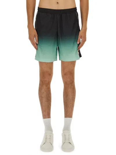 CASABLANCA CASABLANCA MEN JACQUARD FOOTBALL SHORTS