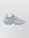 Casablanca Men Knit Sneakers In White