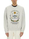 Casablanca Men Sweatshirt In Gray