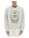 Casablanca Men Sweatshirt In Grey