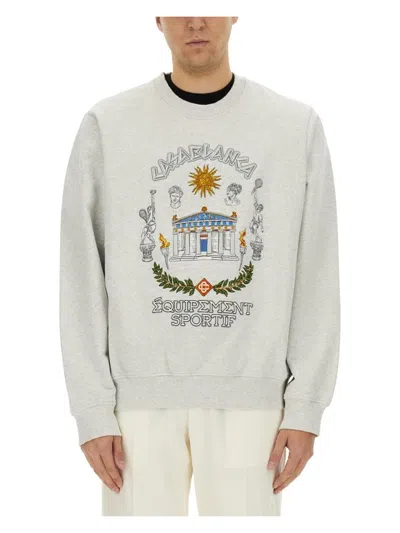 CASABLANCA MEN'S LE TEMPLE DU SPORT SWEATSHIRT