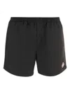 Casablanca Mens Swim Shorts All Over Pattern In Black