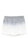 Casablanca Printed Swim Shorts In Grey