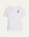 Casablanca Mountains Waves Print T-shirt In White