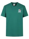 Casablanca Montagne Ondulee Crewneck T-shirt In Green