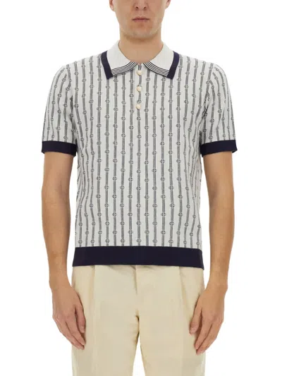 CASABLANCA CASABLANCA MEN POLO SHIRT "MONOGRAM"
