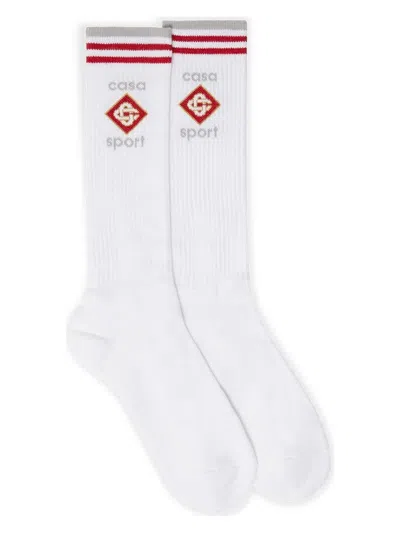 Casablanca Men's Printed Basketball Socks In Greysport