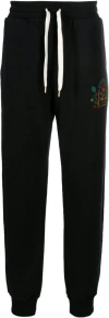 Casablanca Men's For The Peace Rainbow Crayon Temple Embroidered Sweatpant In Black
