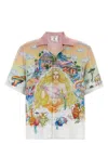Casablanca Short Sleeve Shirt With Cuban Collar