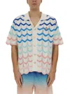 Casablanca Wave Shirt In Multicolor
