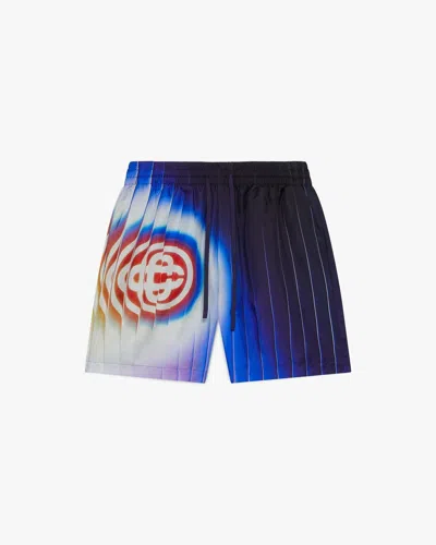 Casablanca Men's Shockwave Mini Shorts In Multi
