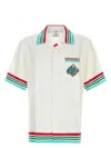 Casablanca Casa Way World Series Silk Shirt In White