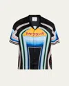Casablanca Short Sleeve Cuban Collar Shirt