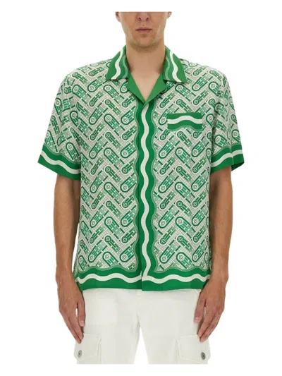 CASABLANCA MEN'S SILK SHIRTS