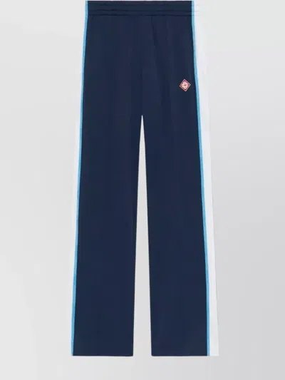 CASABLANCA MEN'S SPORTY TRACK PANTS WITH SIDE STRIPES