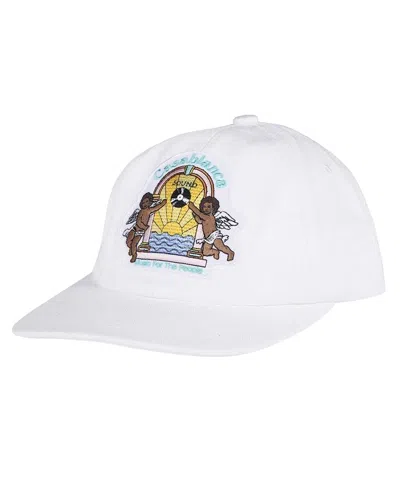 Casablanca Men's Studio De Musique Cap In White