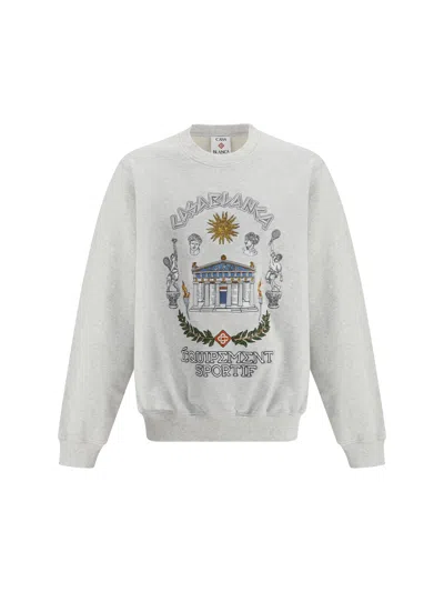 Casablanca Men Sweatshirt In Gray