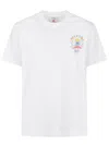 Casablanca Casa Way Mountain Printed T-shirt In White