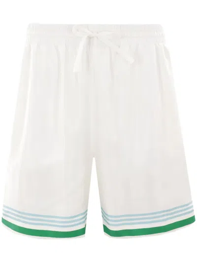 CASABLANCA CASABLANCA MEN TENNIS CLUB ICON SHORTS
