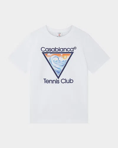 CASABLANCA MEN'S TENNIS CLUB T-SHIRT