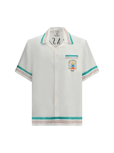 Casablanca Men The Casa Way Shirt In White