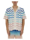 Casablanca Wave Shirt In Multicolour