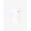 Casablanca Casa Way Mountain Printed T-shirt In White