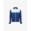 Casablanca Ribbed Collar Side Pockets Track Jacket In Multi