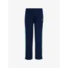 Casablanca Men's Mesh Tape Track Pants In Navy